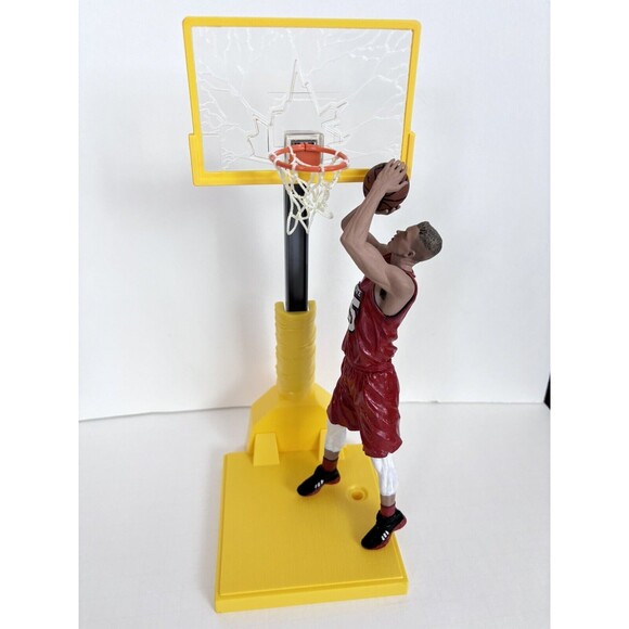Backboard NBA Display Court Basketball Hoop Base Goal Custom McFarlane Figures - Picture 2 of 5